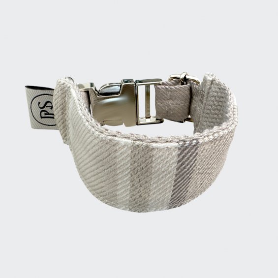 Collar checkered beige