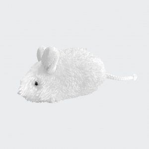 Mouse with catnip white