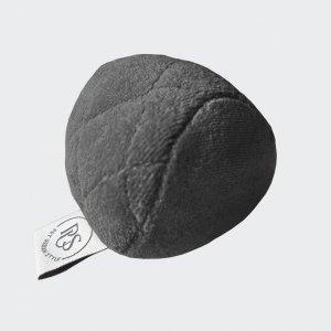 Ball with rattle anthracite