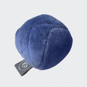 Ball with rattle indigo