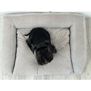 Bed London grey