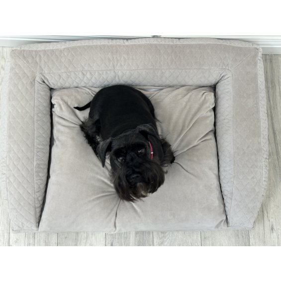 Bed London grey