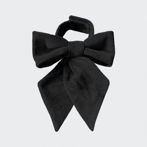 Decorative bow black