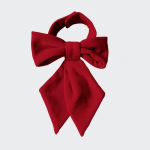 Decorative bow red