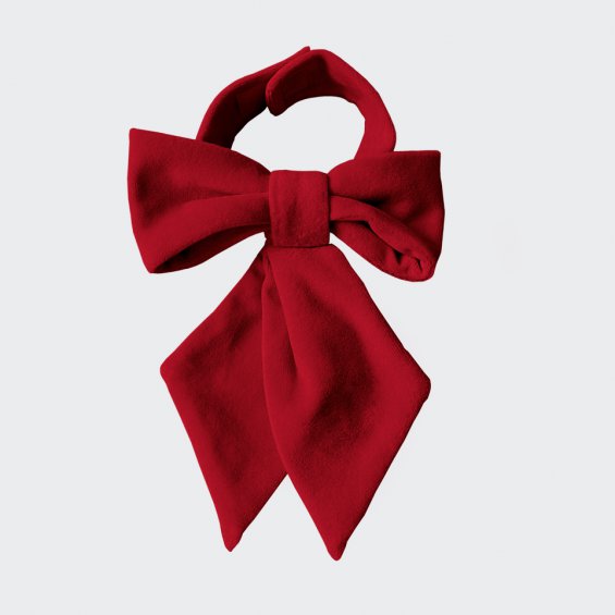 Decorative bow red