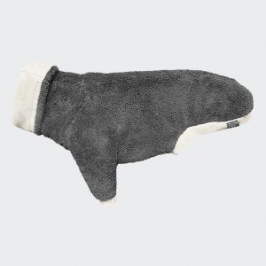 Plush turtleneck anthracite