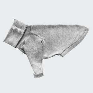 Turtleneck grey melange